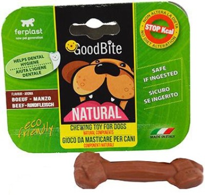 Brinquedo Ferplast Osso GoodBite Natural Mastigável com Sabor de Carne